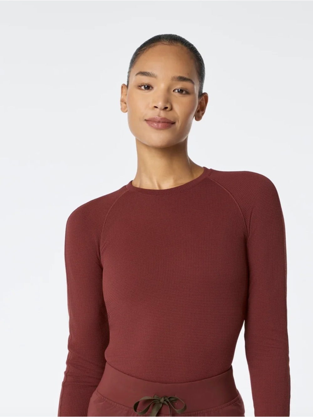 Figs Waffle Long Sleeve Underscrub